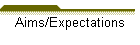 Aims/Expectations